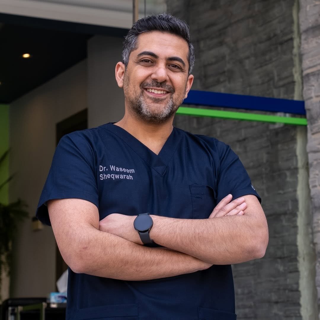 Dr. Waseem Sheqwarah, cosmetic and implant dentist in Amman